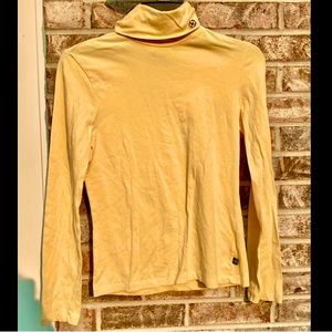 Nautica Gold Yellow Turtleneck Shirt